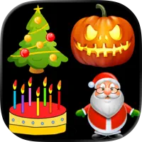 Icono de ‎Holiday Greetings - Animations App