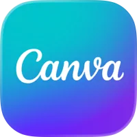 ‎Canva: AI Photo & Video Editor App icon