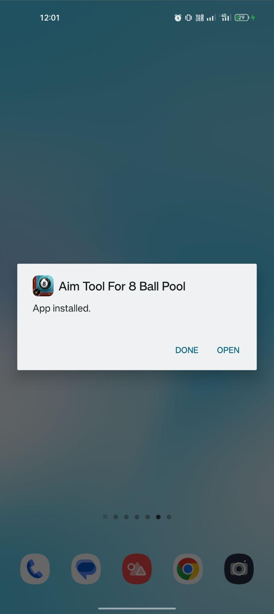 6 Long Line Aim Tool for 8 Ball apk installed