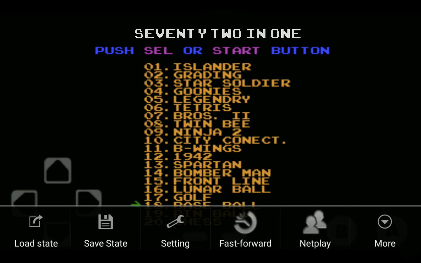 72 in 1 screenshot 1