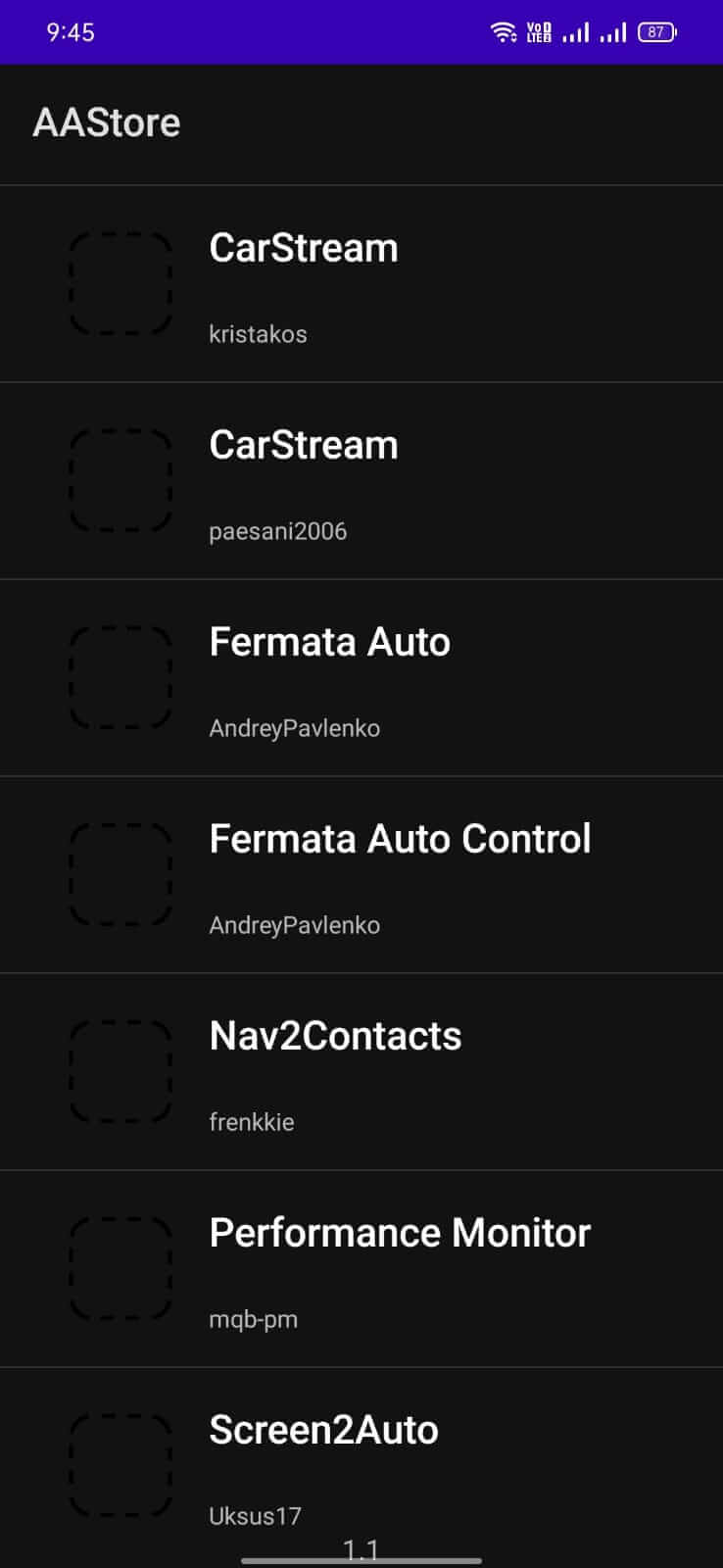 AAStore screenshot 1