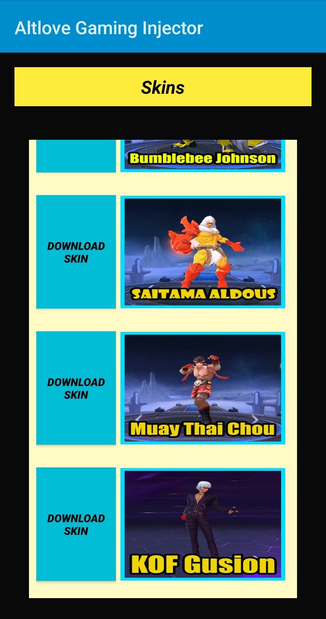 Altlove Gaming Injector screenshot 1