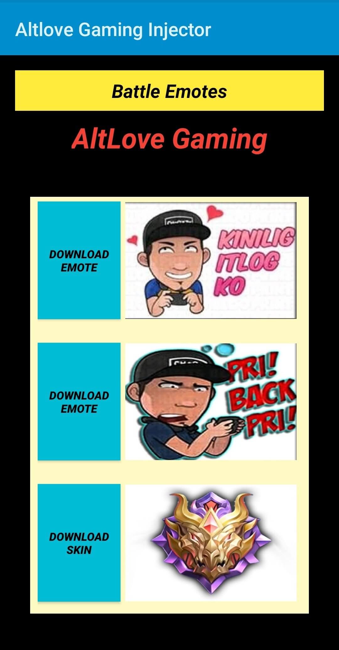 Altlove Gaming Injector screenshot 1