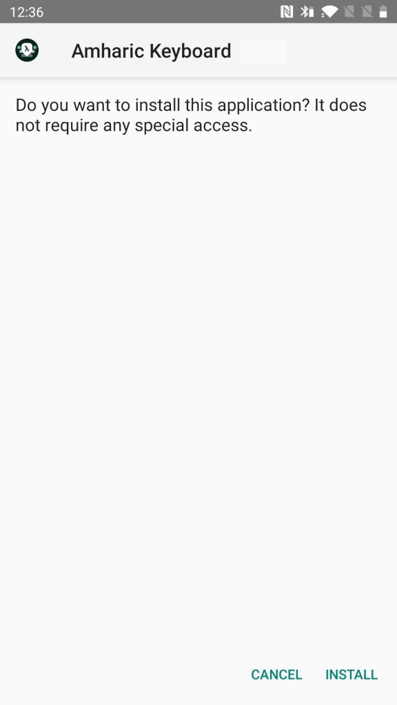 install Amharic Keyboard APK