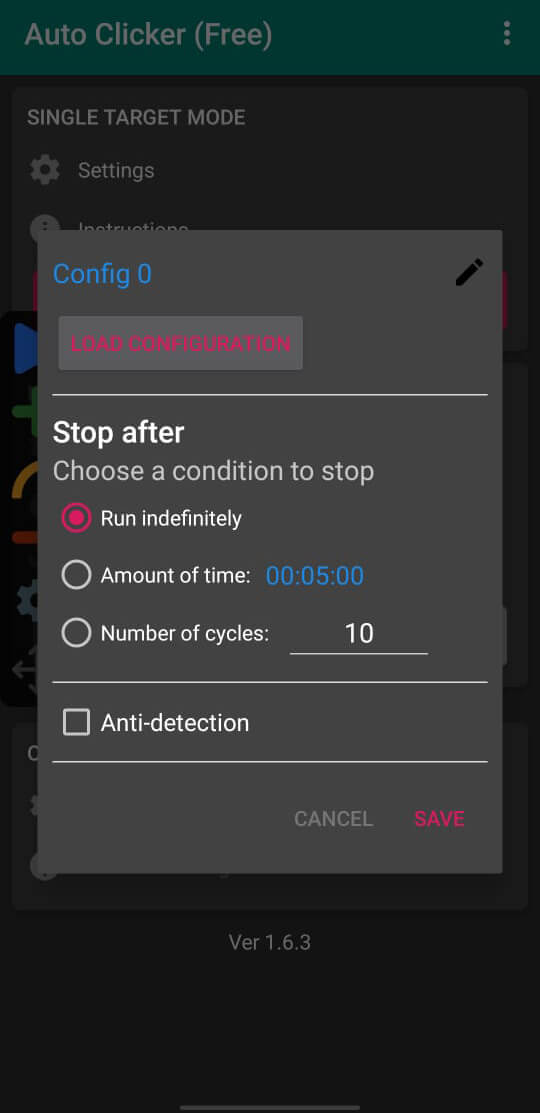 Auto Clicker screenshot 1