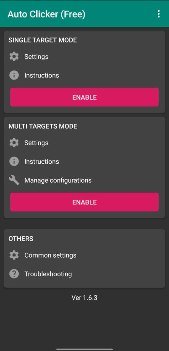 Auto Clicker screenshot 1