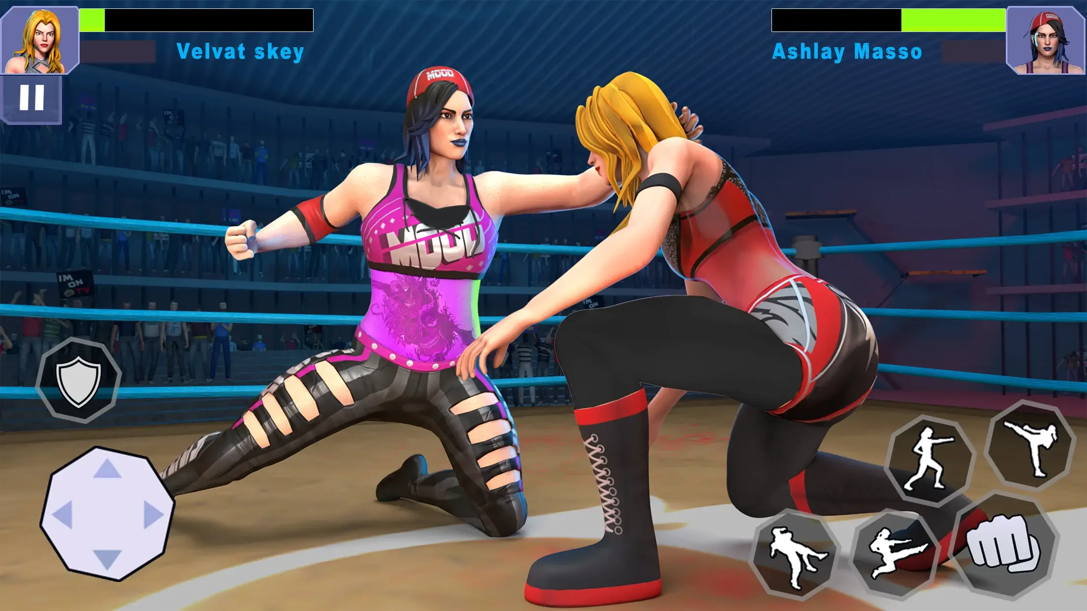 Bad Girls Wrestling Rumble screenshot 1
