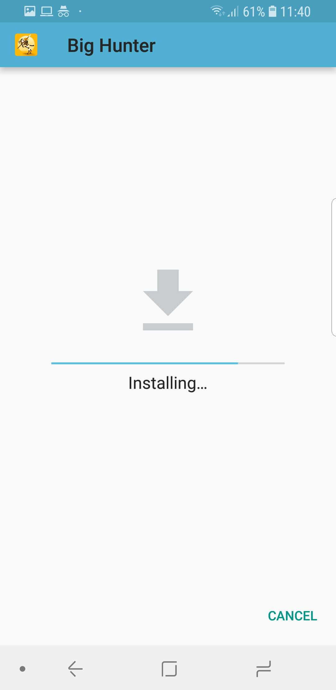 wait for few seconds