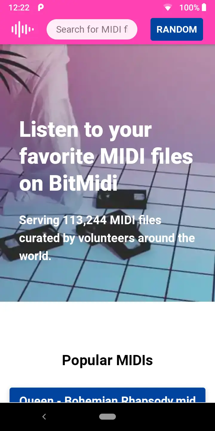 BitMidi screenshot 1