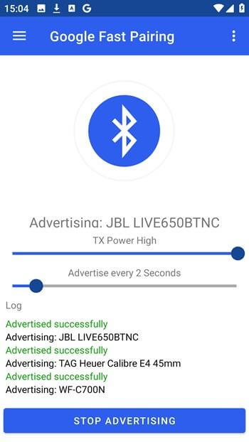 Bluetooth LE Spam screenshot 1