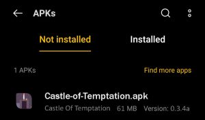 locate Castle of Temptation APK