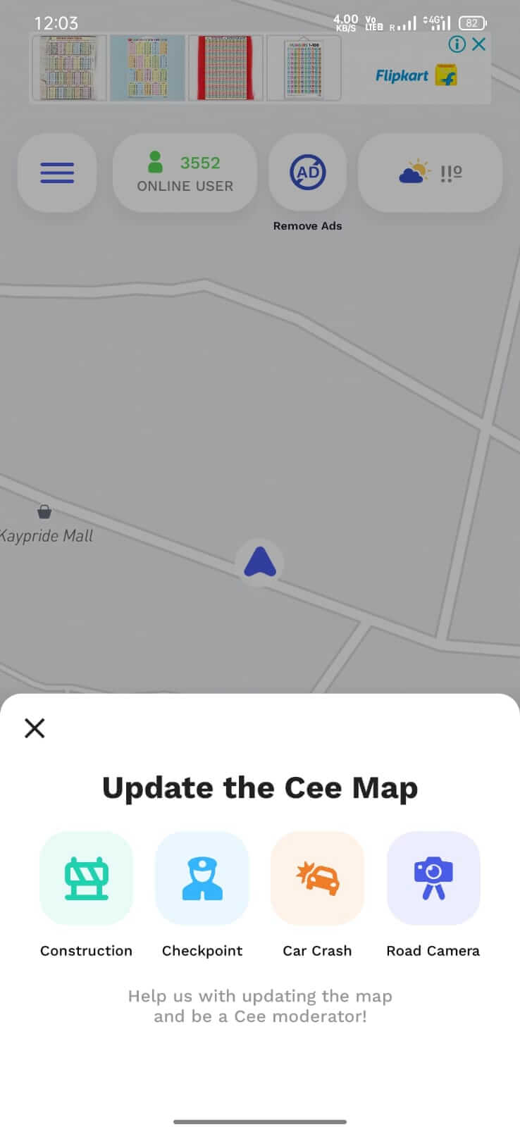 Cee Speed Camera & GPS screenshot 1