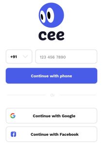 login to Cee Speed Camera & GPS