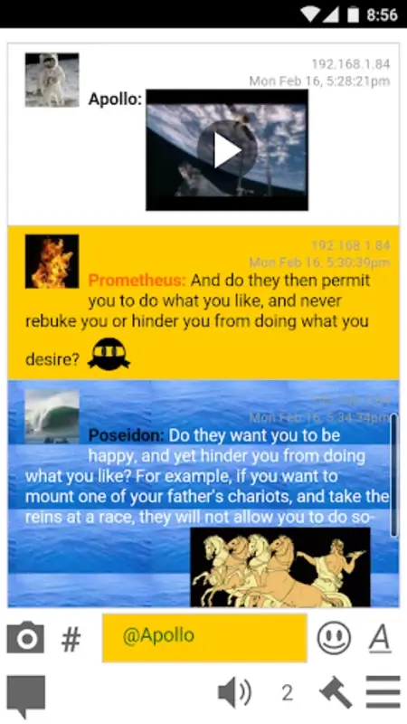 Chatango screenshot 1