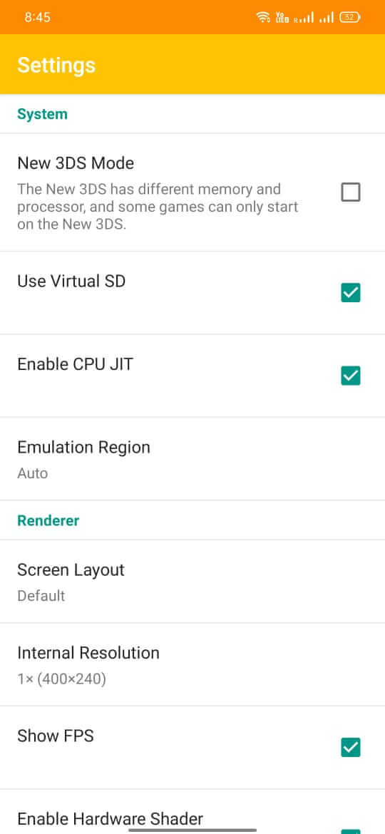 Citra MMJ screenshot 1