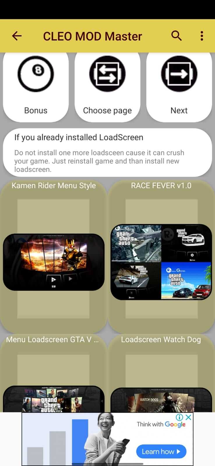 CLEO MOD Master screenshot 1
