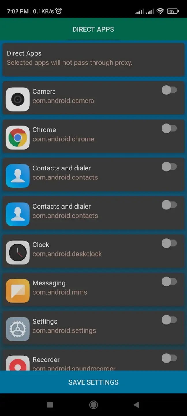 College Proxy screenshot 1