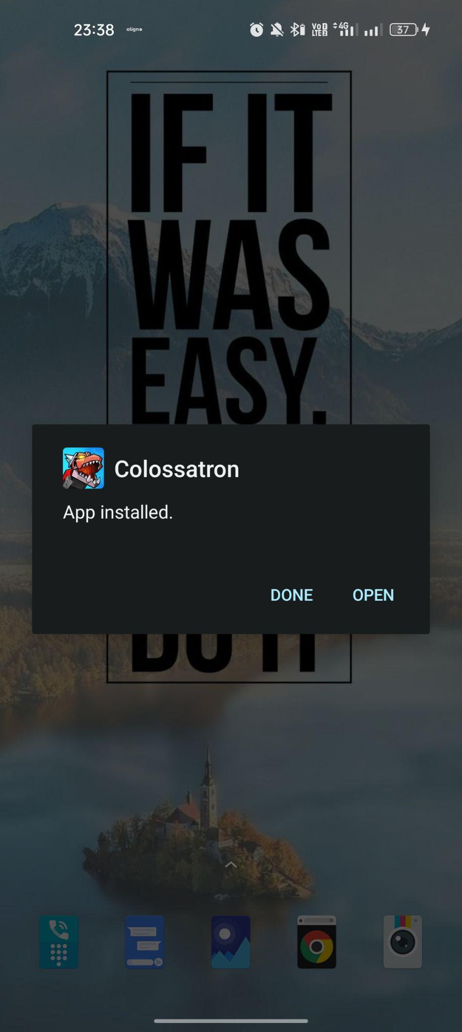 Colossatron apk installed 