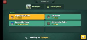 Select Fighting cyclone