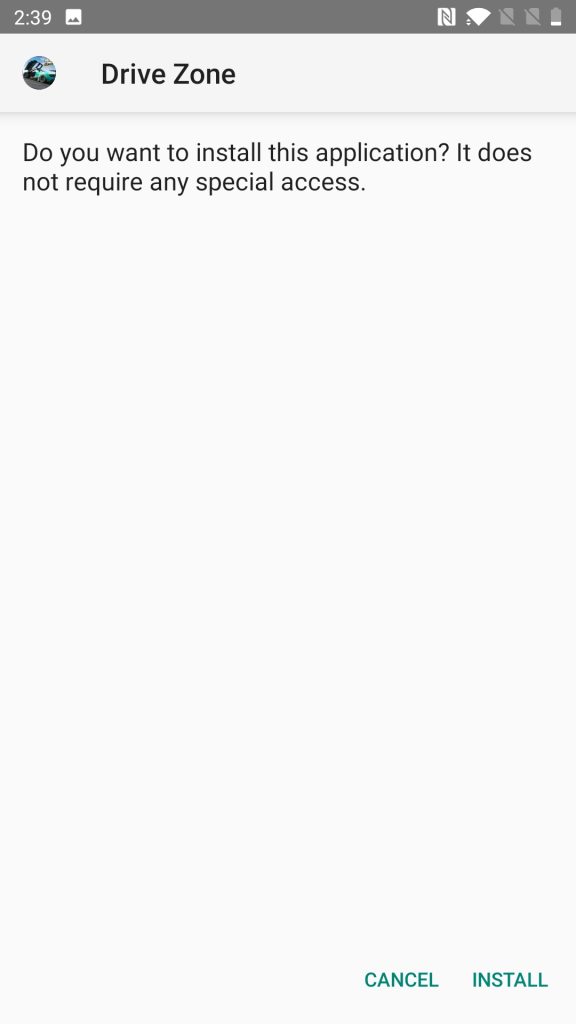 Drive Zone Online Install