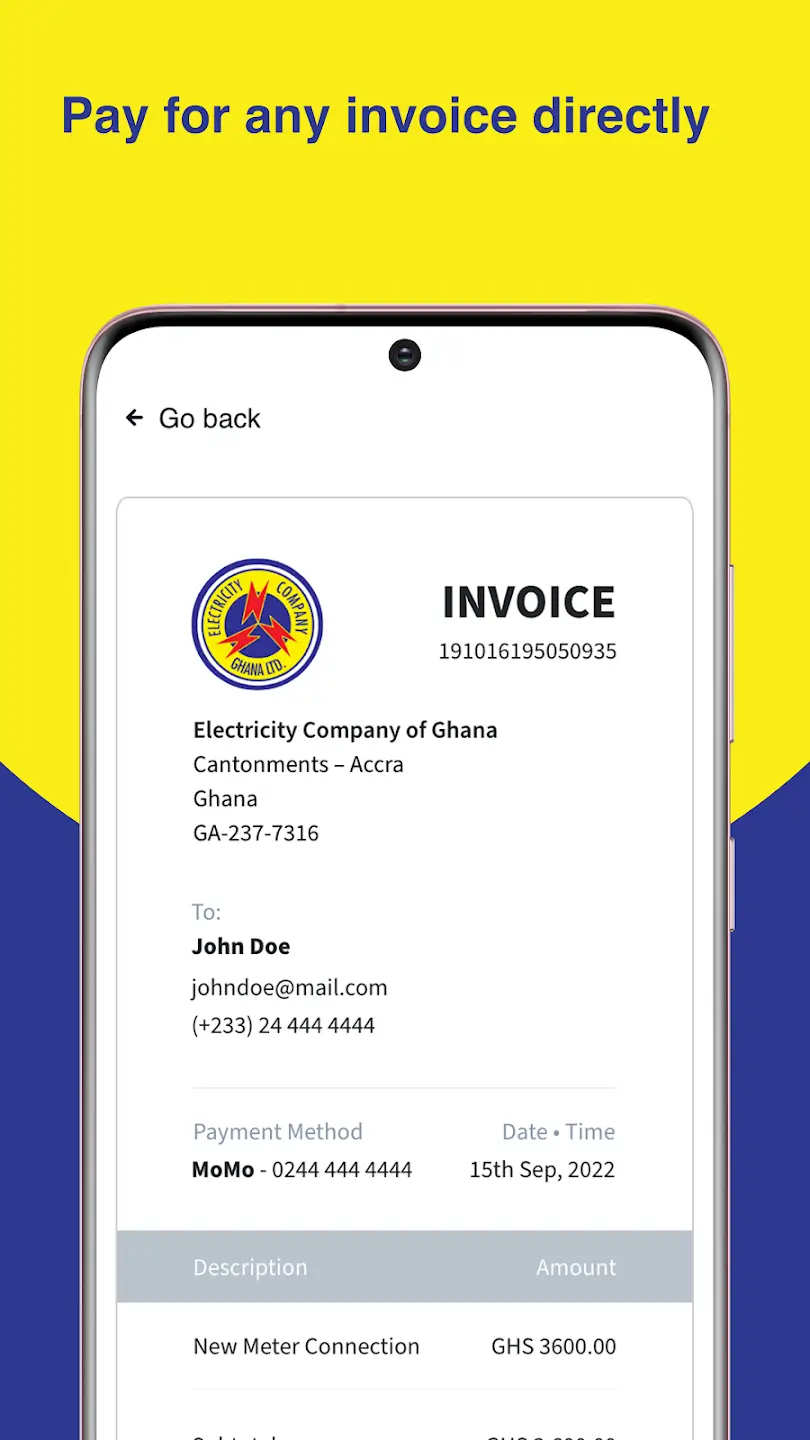 ECG PowerApp screenshot 1
