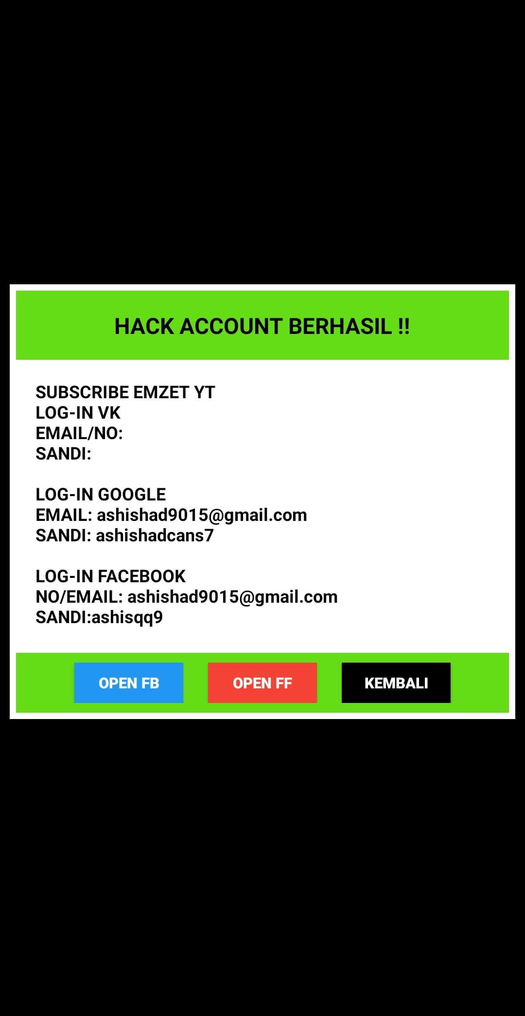 Emzet Dark VIP screenshot 1