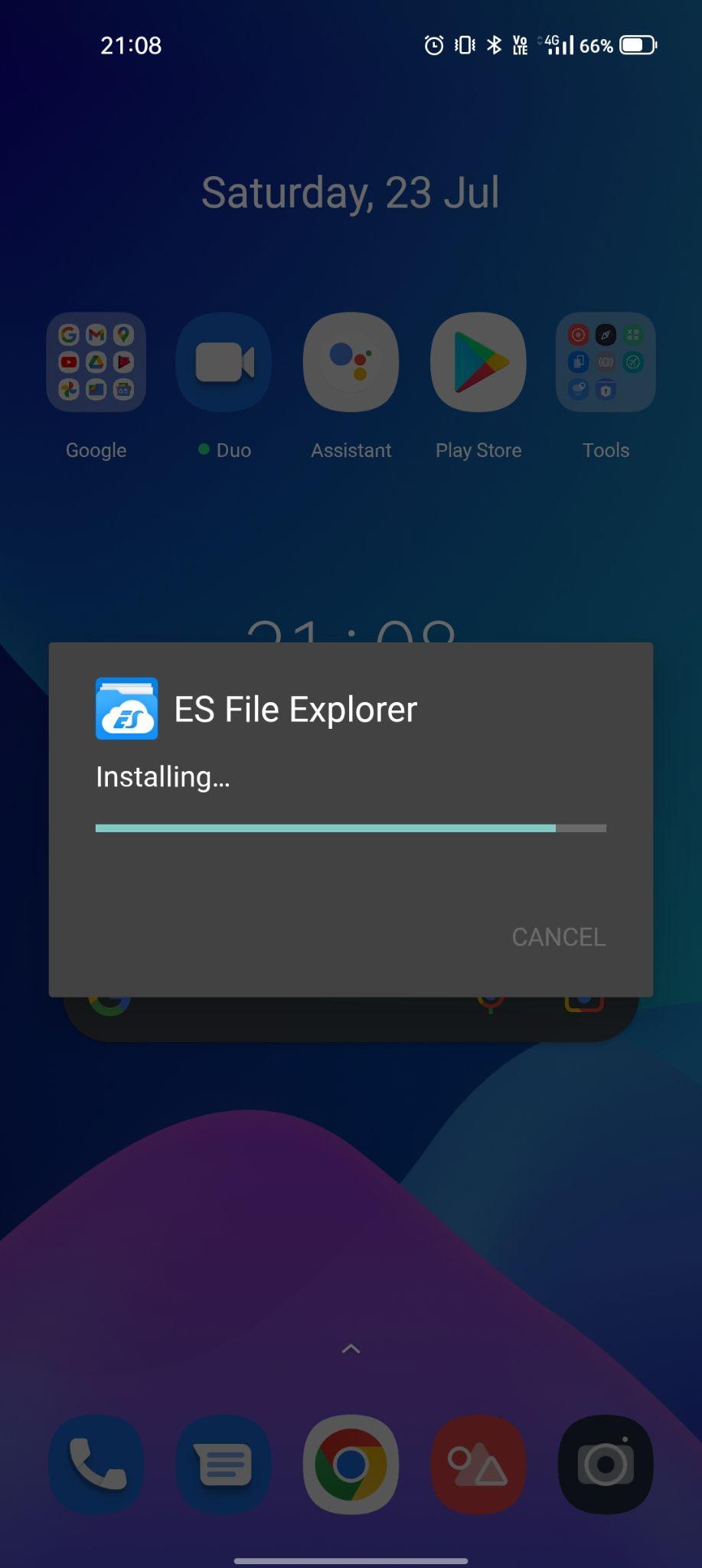 apk file installing
