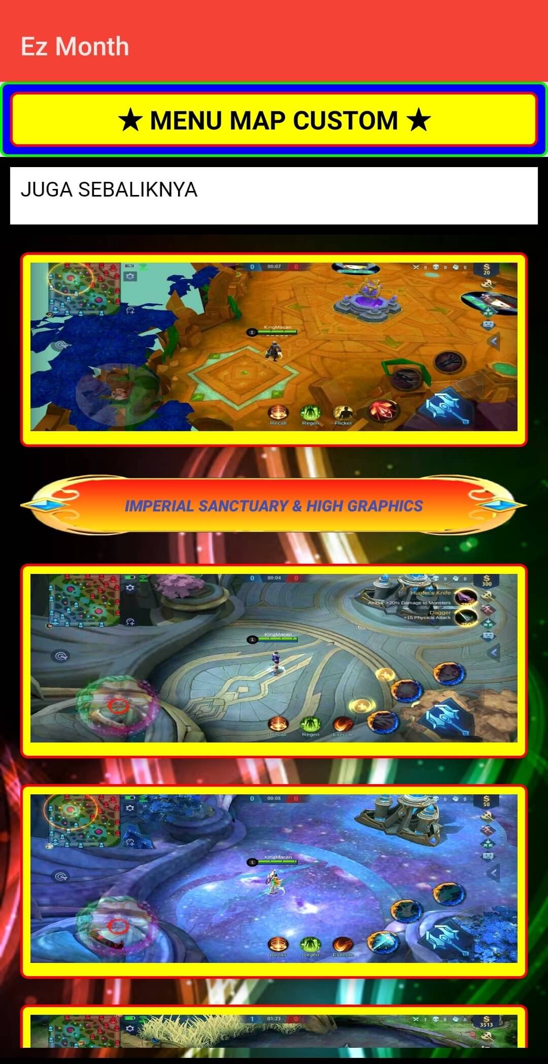 EZ Month screenshot 1