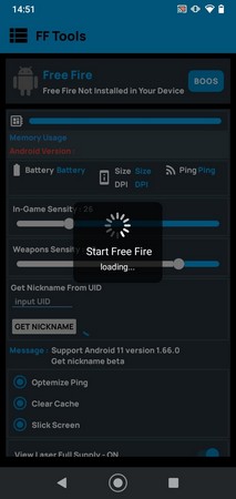 FF Tools screenshot 1