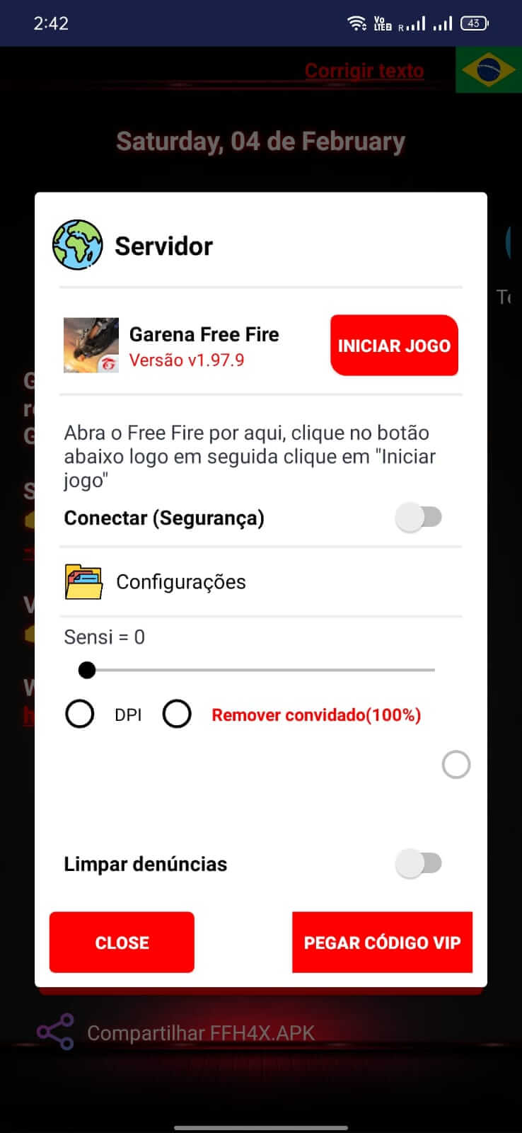 FFH4X Regedit screenshot 1