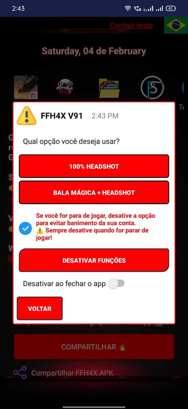 FFH4X Regedit screenshot 1