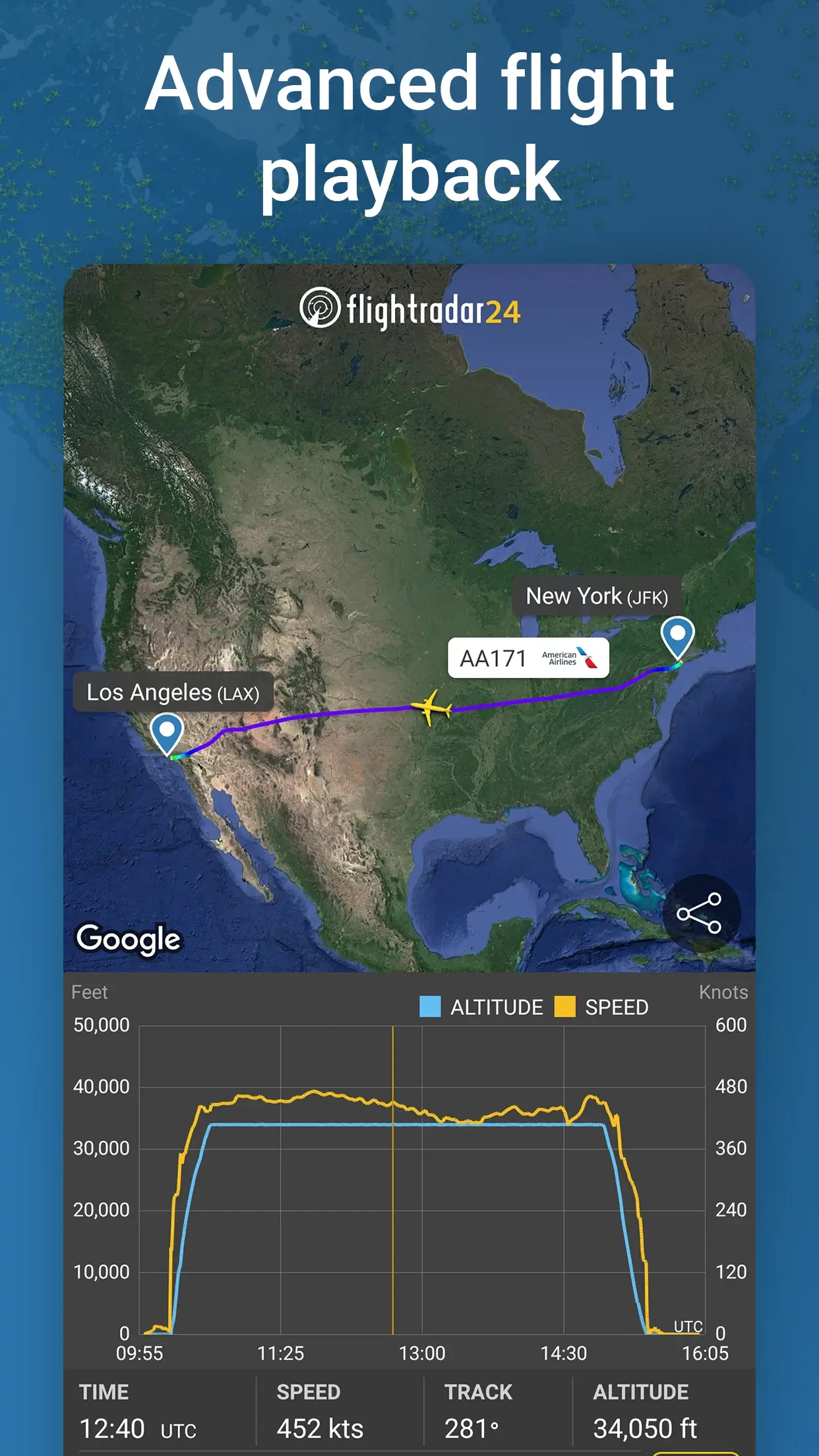 Flightradar24 screenshot 1