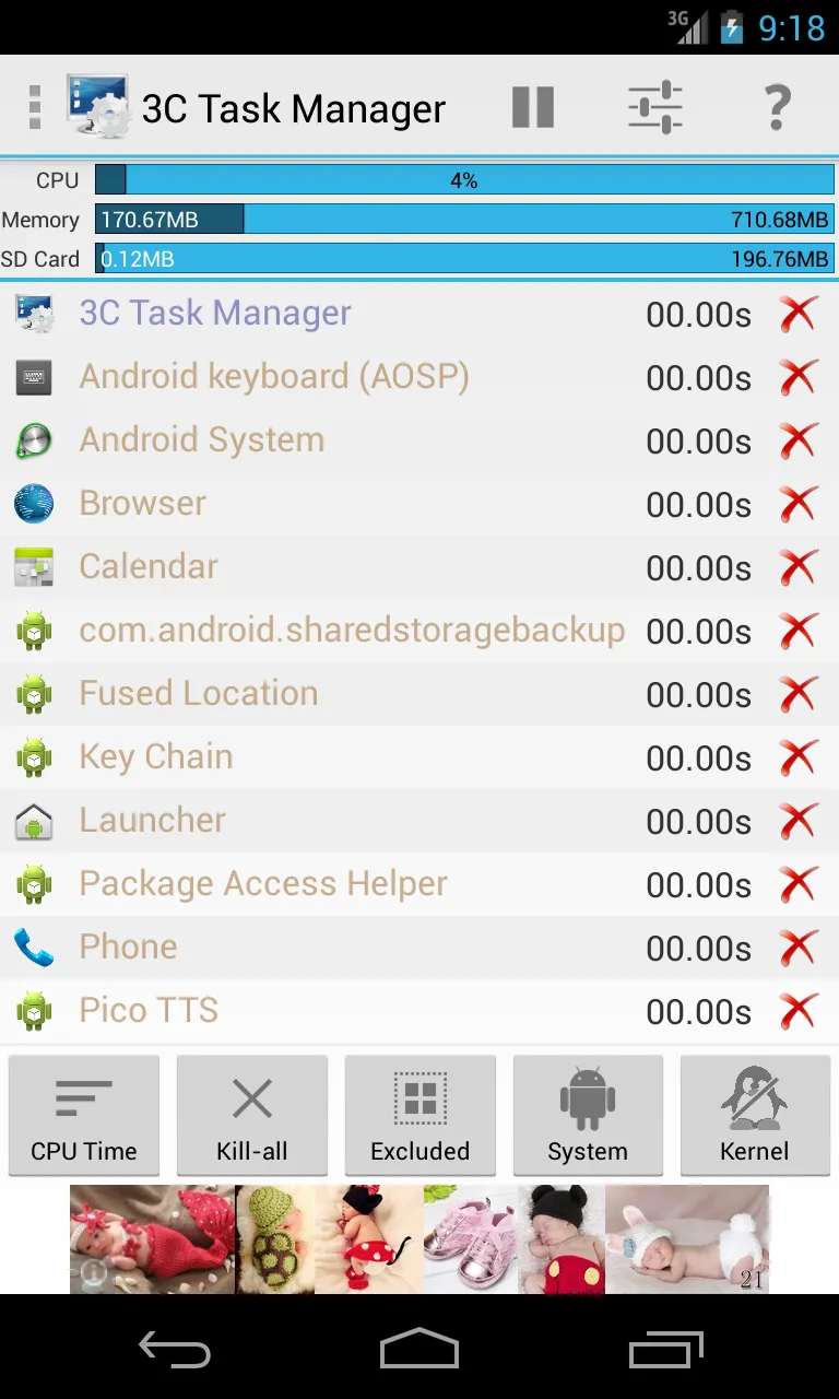 3C Task Manager screenshot 1