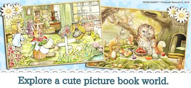 ‎Peter Rabbit -Hidden World- App screenshot 1