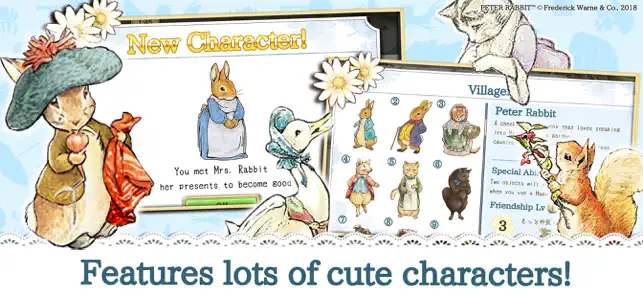 ‎Peter Rabbit -Hidden World- App screenshot 1