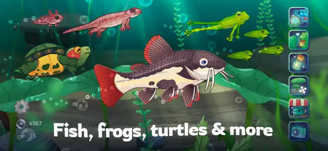 ‎Pondlife — Relaxing Fish Game App screenshot 1