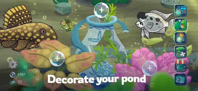 ‎Pondlife — Relaxing Fish Game App screenshot 1