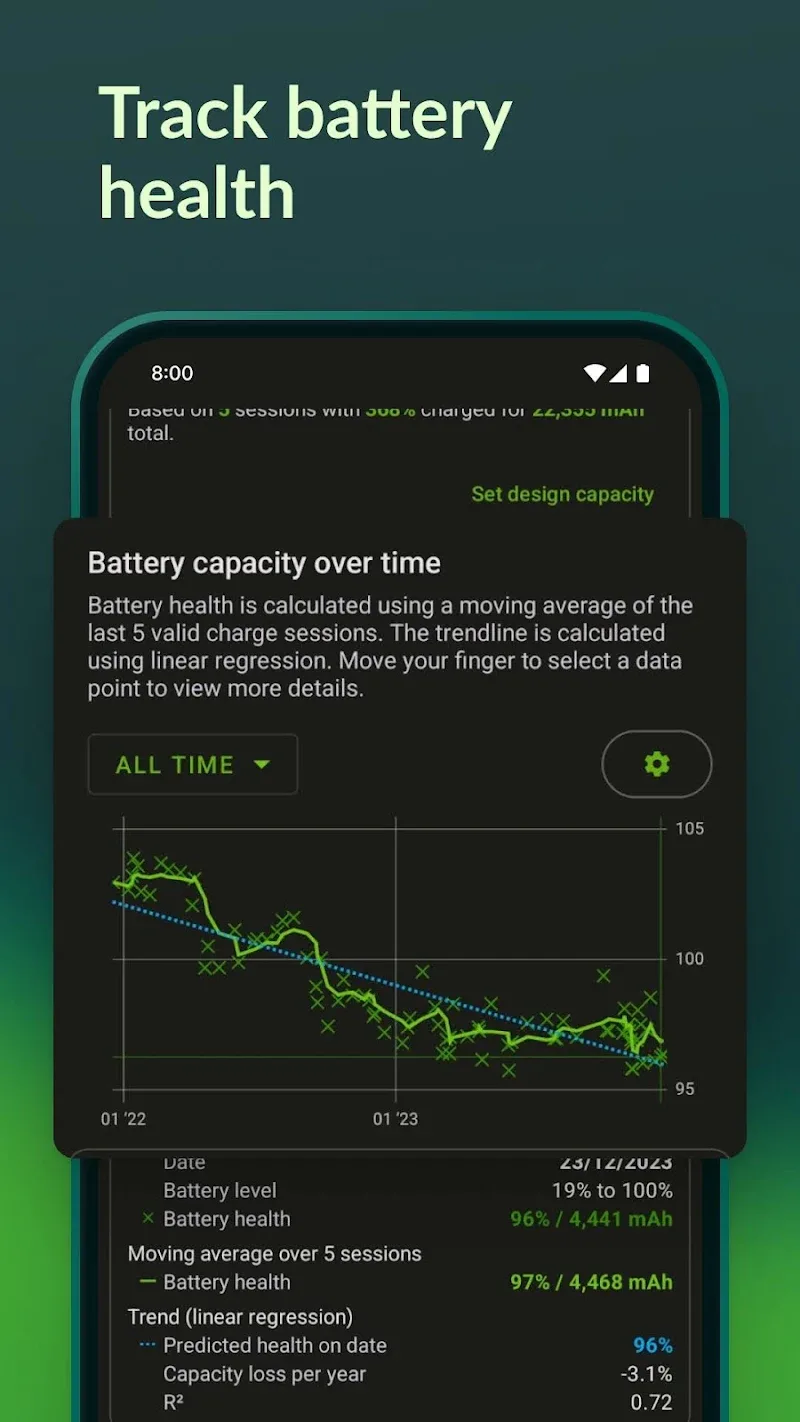 Accu​Battery screenshot 1