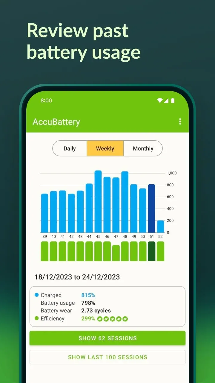 Accu​Battery screenshot 1