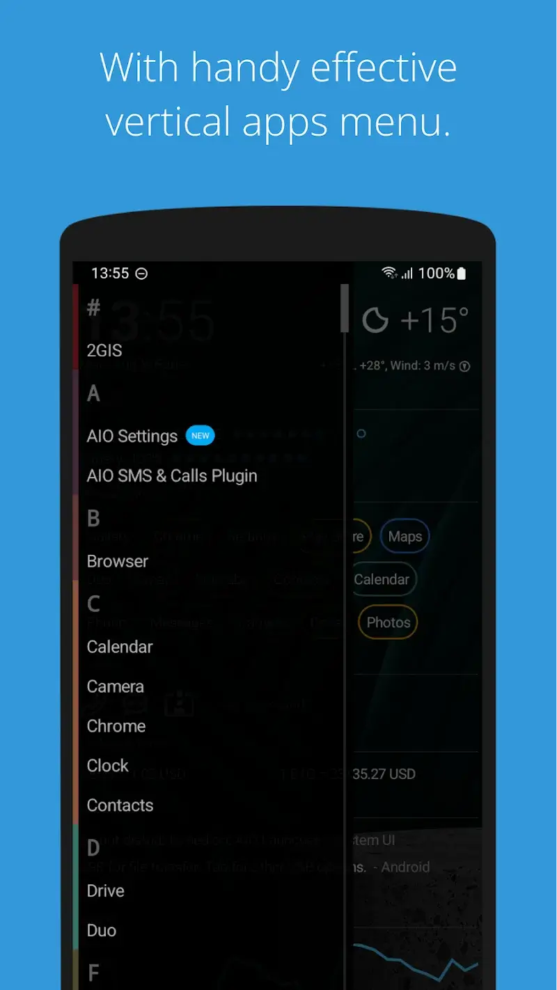 AIO Launcher screenshot 1