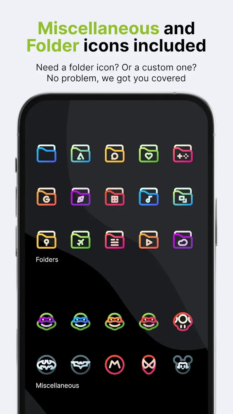 Aline: bold linear icon pack screenshot 1