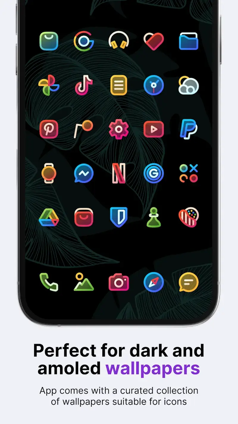 AlineT: bold linear icon pack screenshot 1