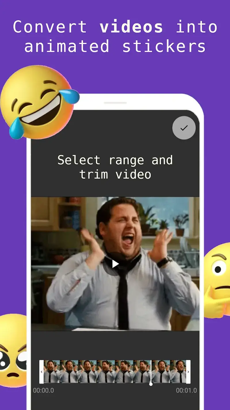 Animated Sticker Maker (Free Sticker Maker) screenshot 1