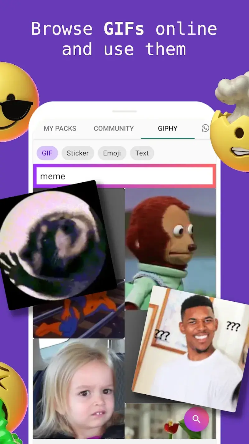 Animated Sticker Maker (Free Sticker Maker) screenshot 1