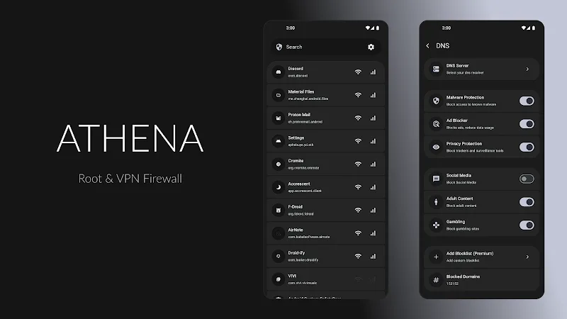Athena: Firewall & Adblocker screenshot 1