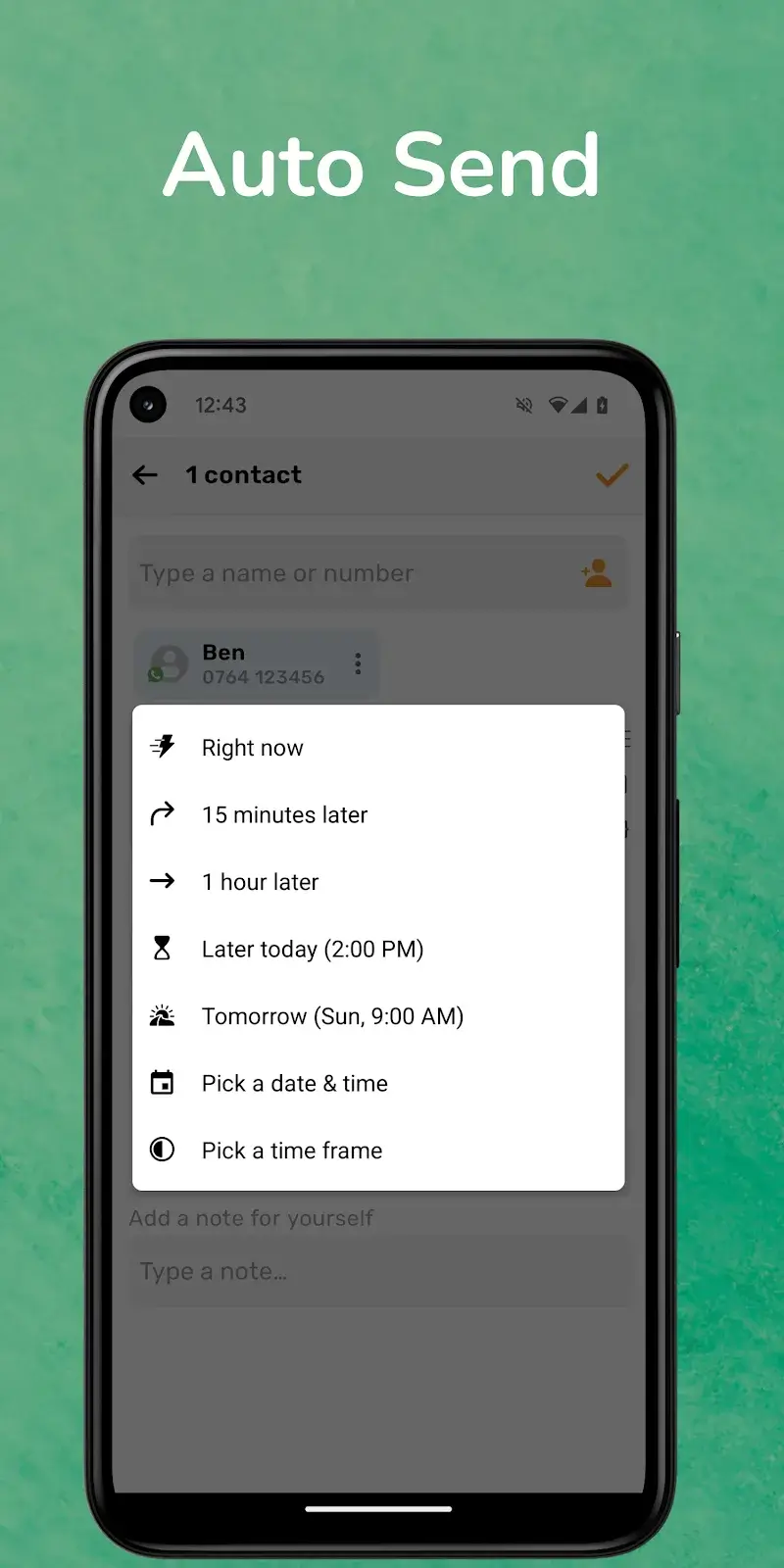 Auto Text screenshot 1