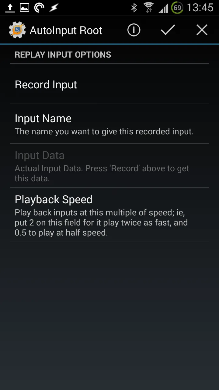 AutoInput screenshot 1