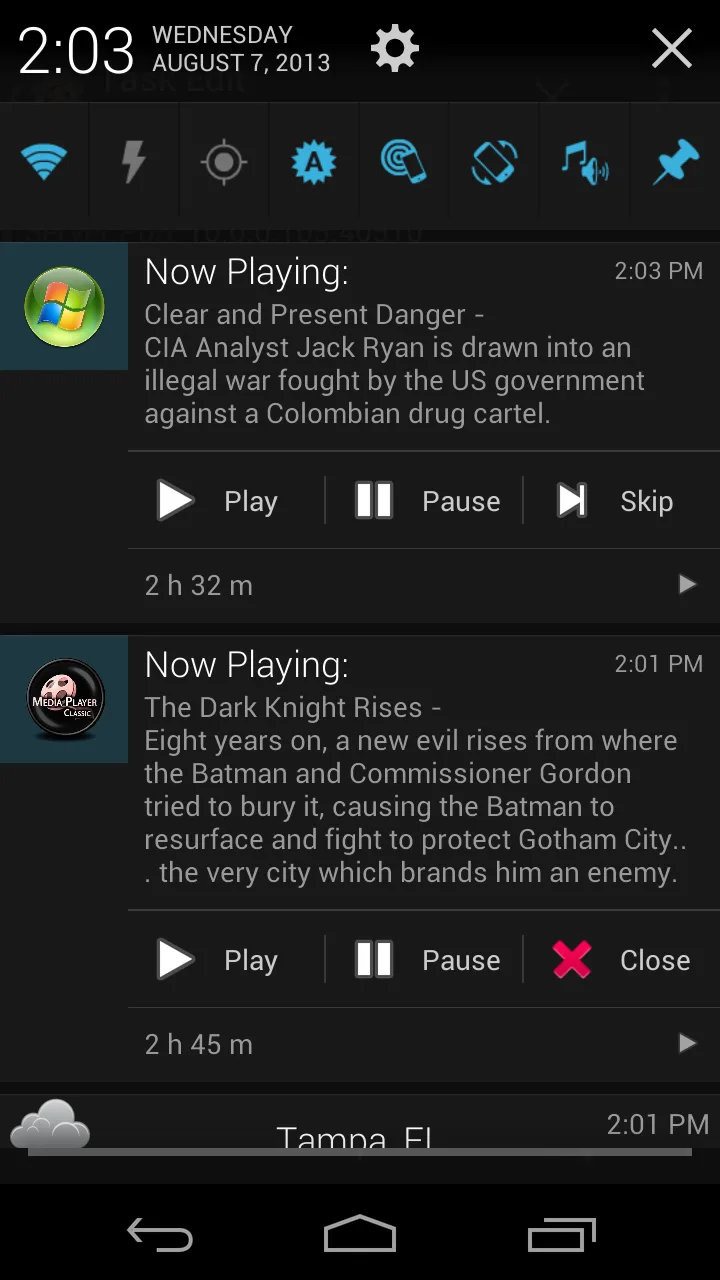AutoNotification screenshot 1