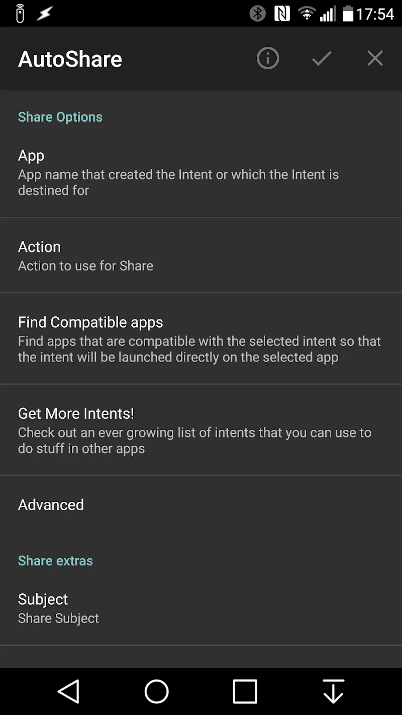 AutoShare screenshot 1