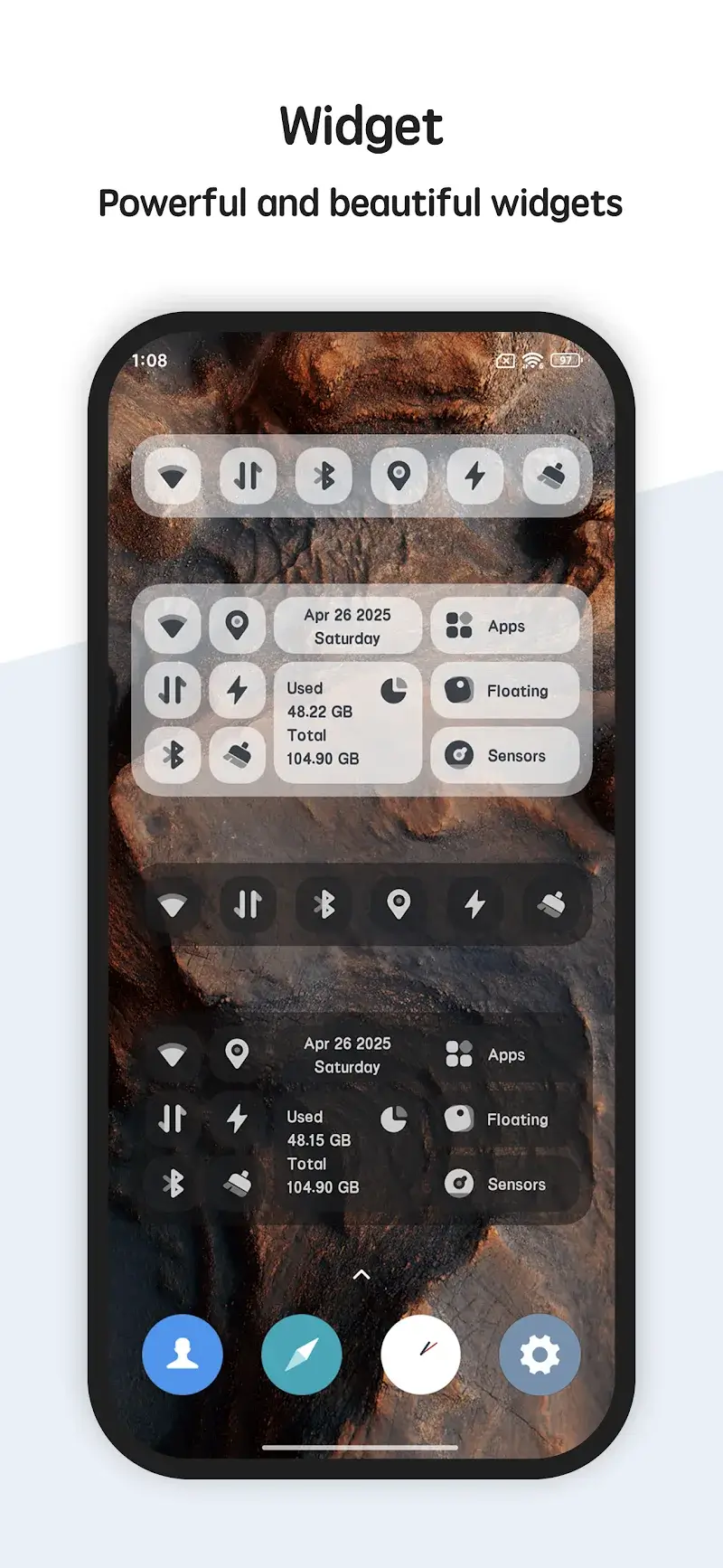 Battery manager and monitor (Battery Monitor) screenshot 1